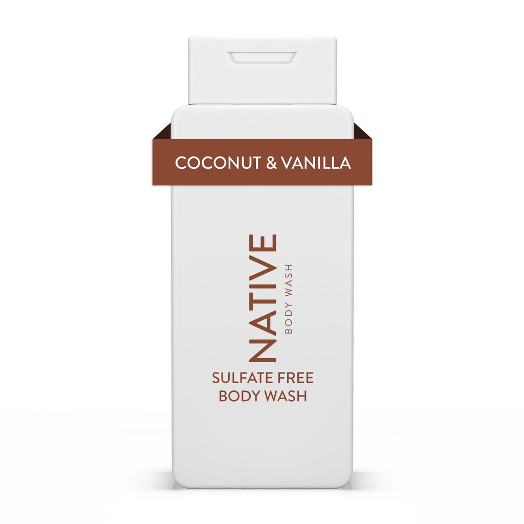 Coconut and Vanilla Sulfate Free Shampoo, Conditioner, and Body Wash Bundle